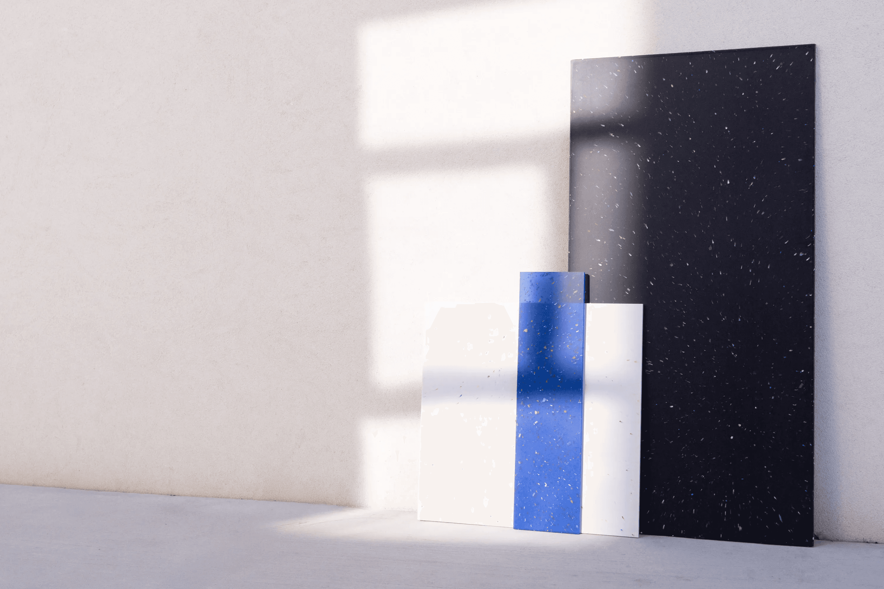 Circular material panels
